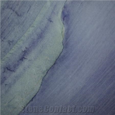 Azul Imperial Quartzite Tile, Brazil Blue Quartzite