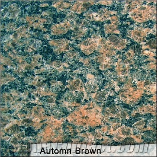 Automn Brown Granite Slabs & Tiles