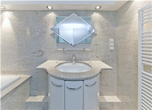 Kashmir White-Bathroom Flooring, Vanity Top