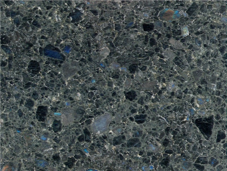 Spectrolite, Arctic Blue, Finlandia Blue Granite
