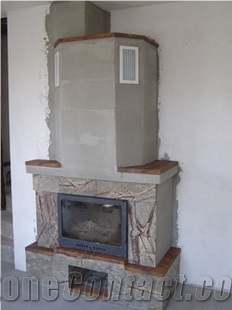 Fireplace-Rain Forest Brown