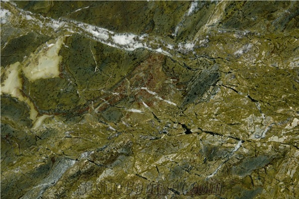 Golden Musk Quartzite Slabs & Tiles, Brazil Green Quartzite