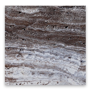 Silver Travertine Slabs & Tiles, Turkey Grey Travertine