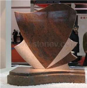Multicolor Red Tombstone