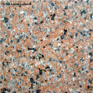 Saudi Salmon Granite Slabs & Tiles, Saudi Arabia Red Granite
