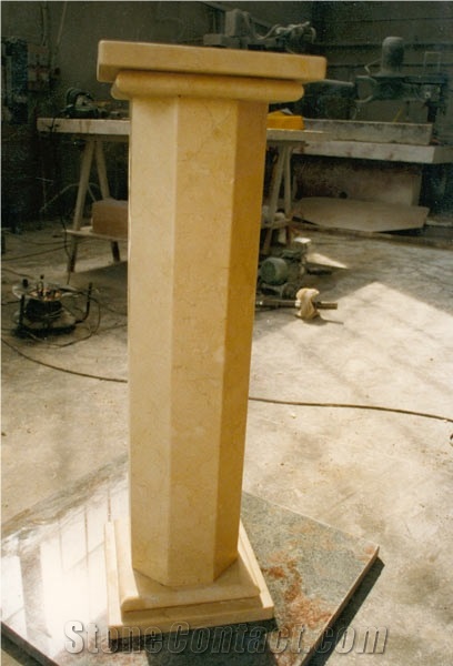 Yellow Marble Column
