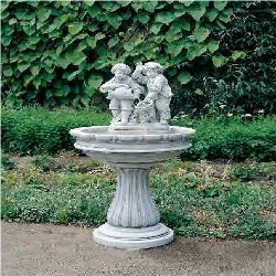 Grey Granite Sculptured Fountain