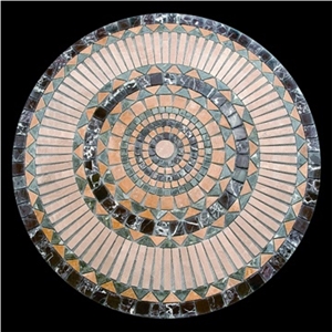 Marble Mosaic Medallion Md-06