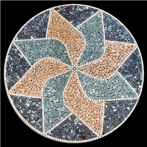 Natural Stone Mosaic Medallion Md-20