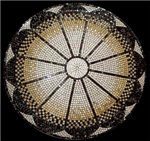 Natural Stone Mosaic Medallion Mmd 315
