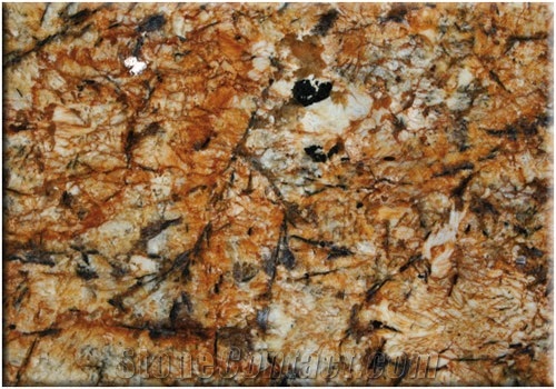 Golden Spotlight Granite Slabs & Tiles