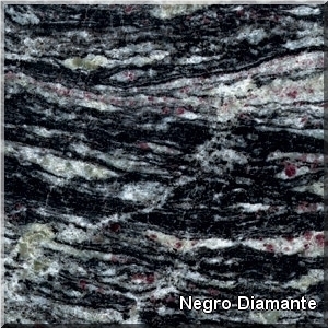 Negro Diamante Granite Slabs & Tiles