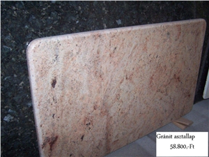 Kashmir White Granite Slab, India White Granite