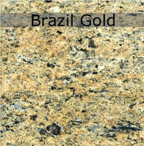 Brazil Gold Granite Slabs & Tiles, Brazil Yellow Granite
