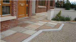 Indian Mint Sandstone Pavings