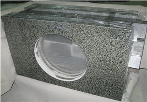 Moss Green Granite Vanity Tops, Chinese Granite Va