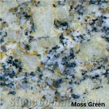 Moss Green Granite Slabs & Tiles, Canada Green Granite