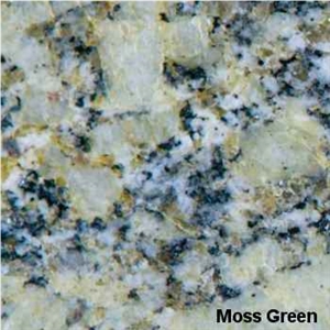 Moss Green Granite Slabs & Tiles, Canada Green Granite