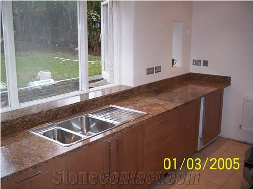 Kitchen Granite Worktops: Giallo Veneziano