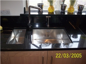 Kitchen Granite Worktops: Nero Galaxy