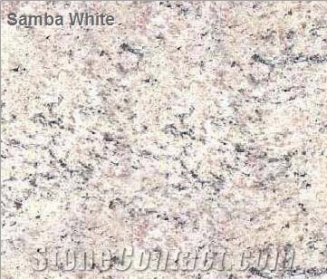Samba White Granite Slabs & Tiles