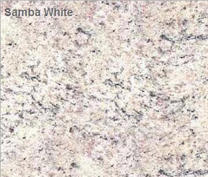 Samba White Granite Slabs & Tiles