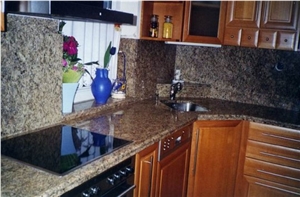 Giallo Topazio Granite Kitchen Worktop