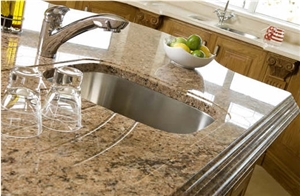 Yellow Granite Kitchen Worktops