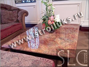 Marble Red Alhambra Tabletop