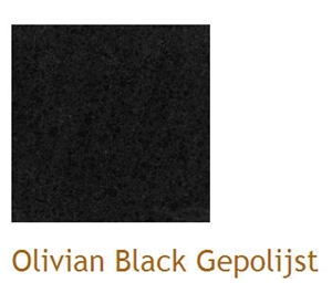 Olivian Black Polished Basalt