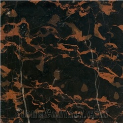 China Golden Black Marble Slabs & Tiles