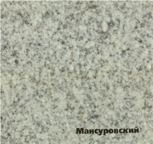 Mansurovsky Granite Slabs & Tiles, Russian Federation White Granite