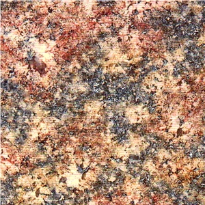 Bala Flower Granite Slabs & Tiles, India Green Granite