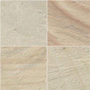 Camel Dust Sandstone Slabs & Tiles, India Yellow Sandstone