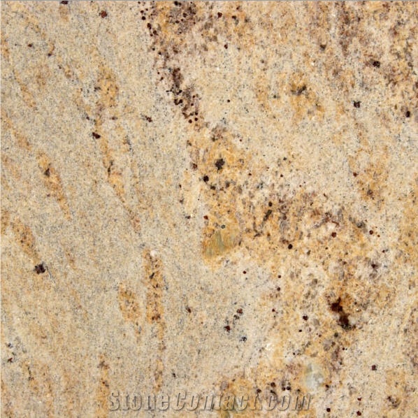 Ivory Cream Granite Slabs, India Yellow Granite