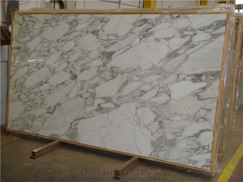 Arabescato Marble Slabs, Italy White Marble