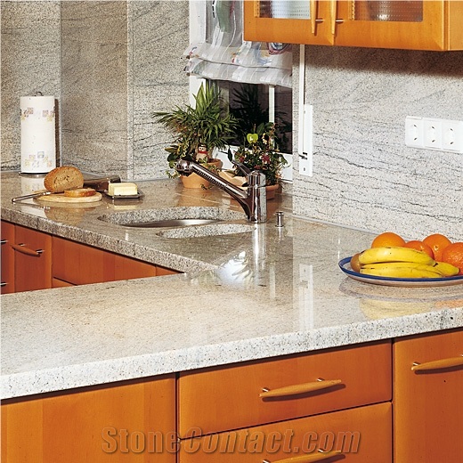 Kitchen Worktops -Imperial White Granite
