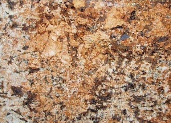 Mascarello Granite Slabs & Tiles, Brazil Yellow Granite