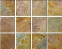 Rajah Multicolor Slate Slabs & Tiles