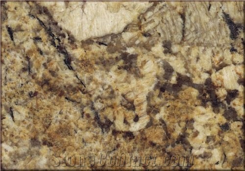 Golden Beach Granite Slabs & Tiles, Brazil Yellow Granite