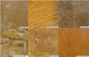 Gold Travertine