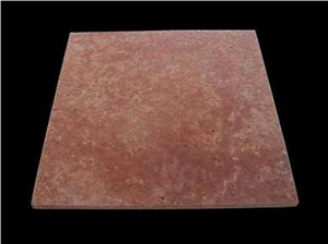 Red Travertine Tile