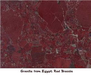 Red Breccia Granite Tiles