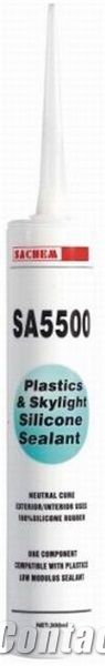 SACHEM SA5500 Plastic & Skylight Silicone Sealant