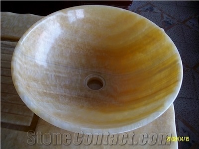 Honey Onyx Sink Honey Sink Yellow Onyx Sink