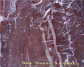 New Rosso Levanto Marble Tile, China Red Marble