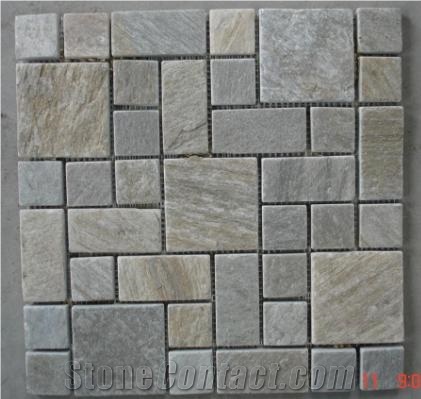 Grey Slate Mosaic Tile