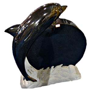 Black Granite Animal Sculpture