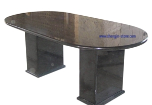 Black Granite Table Desk