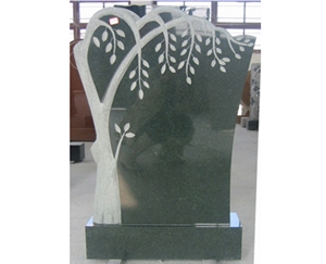 Green Granite European Style Monument